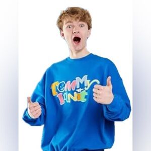 • TOMMY INNIT Limited Edition Men’s XL Blue Crewneck Sweatshirt Official Merch